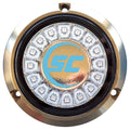 Shadow-Caster Bimini Blue Single Color Underwater Light - 16 LEDs - Bronze