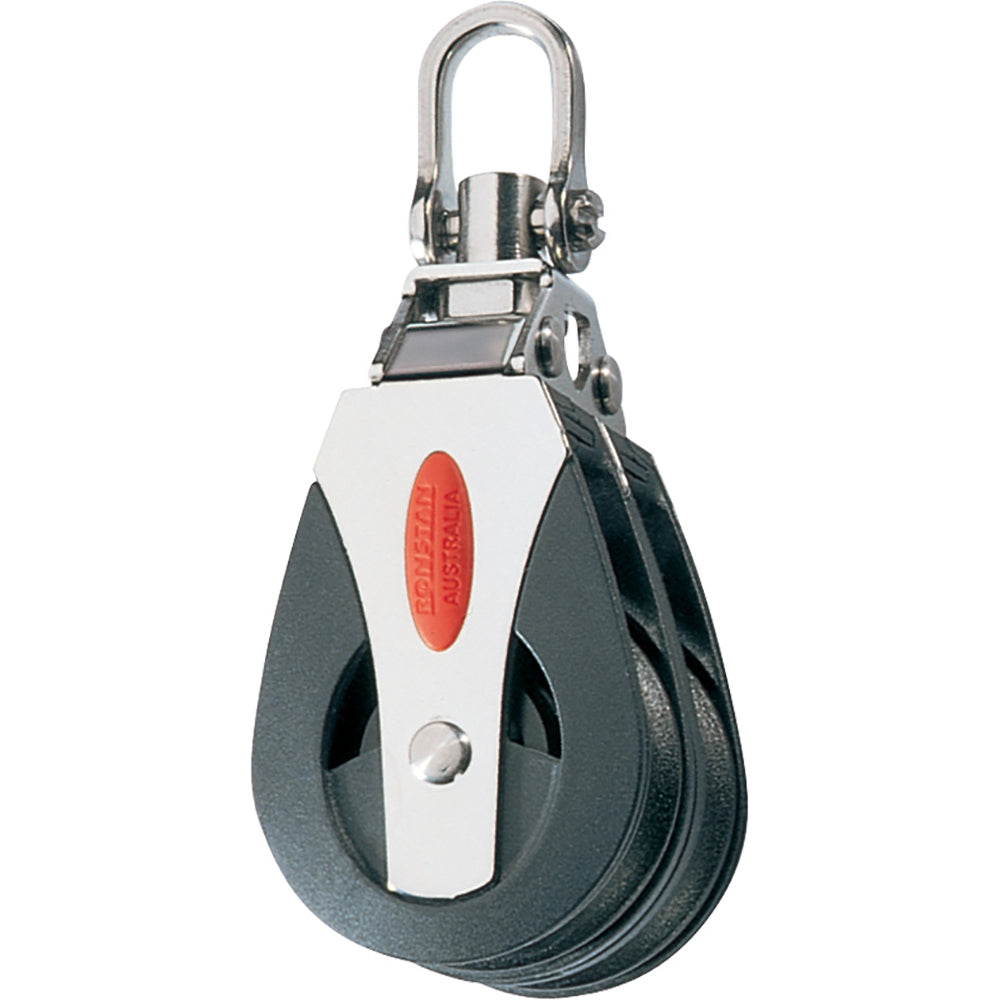 Ronstan RF40200 Ronstan Series 40 Ball Bearing Block - Double - Swivel Head