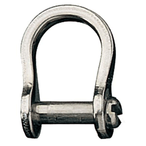 Ronstan RF613S Ronstan Shackle, Bow, Slotted Pin - 3mm x 13mm x 9mm