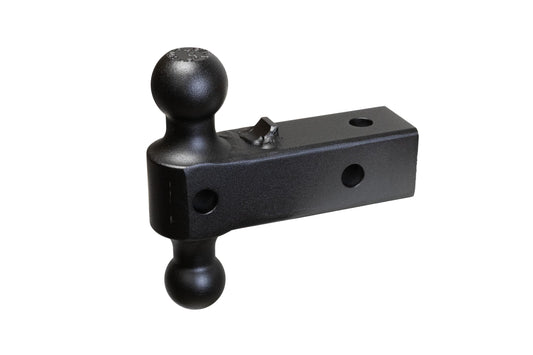GEN-Y HITCH GH-0161 GEN-Y Hitch Dual-Ball Mount with 2" and 2 5/16" Balls for 2.5" Receivers - 32,000 LB Towing Capacity - 3,000 LB Tongue Weight
