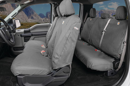 COVERCRAFT SS3477PCGY Covercraft Polycotton SeatSaver Custom Seat Covers