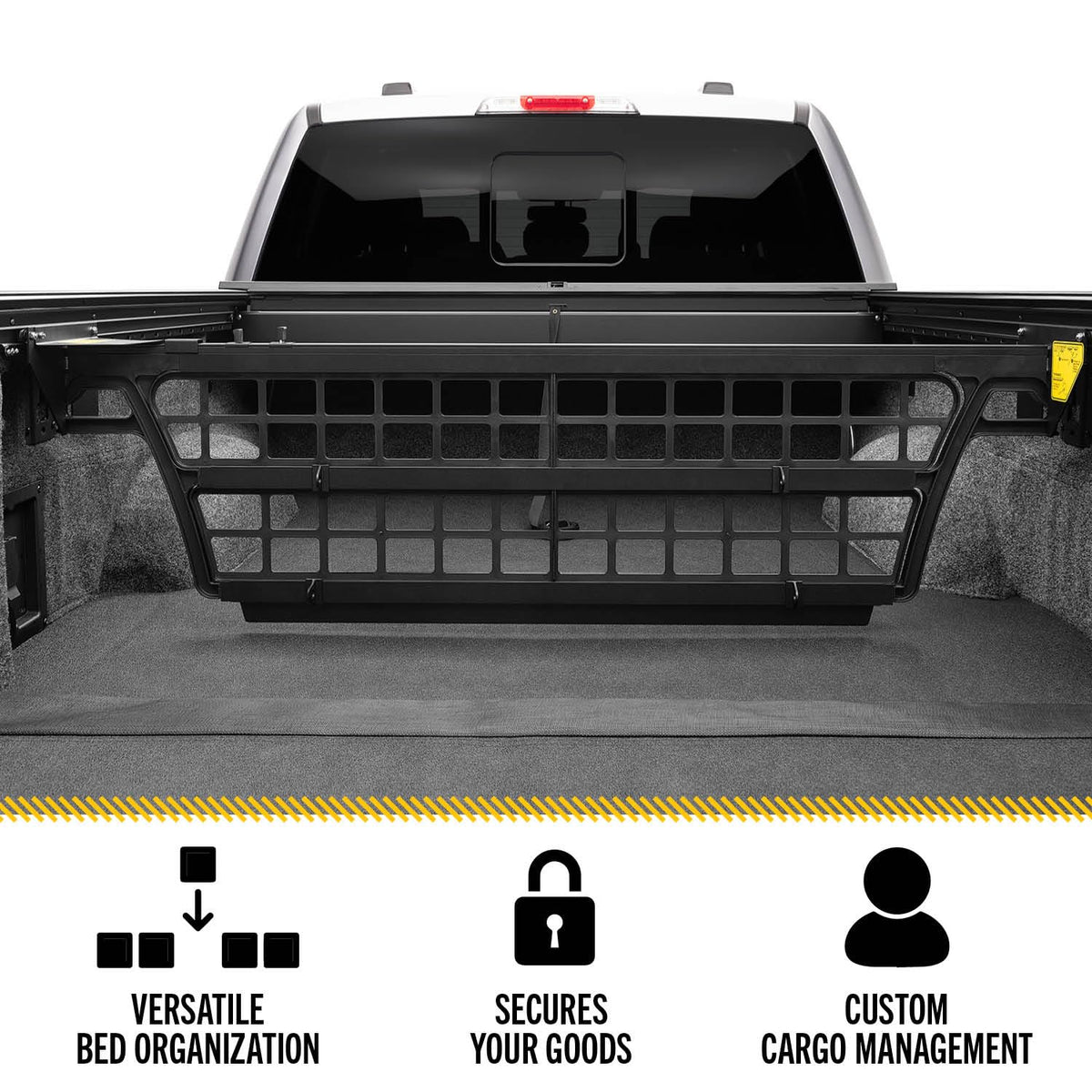 ROLL N LOCK CM119 RealTruck Roll-N-Lock Cargo Manager Truck Bed Organizer | CM119 | Fits 2008 - 2016 Ford F-250/350 Super Duty 8' 2" Bed (98")
