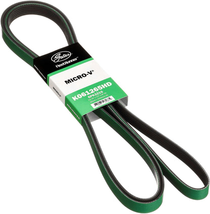 Gates K061265HD Fleet Runner Heavy Duty Micro V Serpentine
