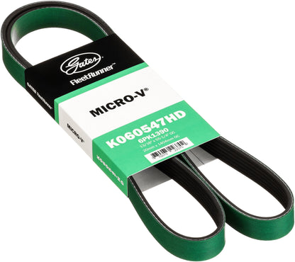 Gates K060547HD FleetRunner Micro-V Serpentine Drive Belt