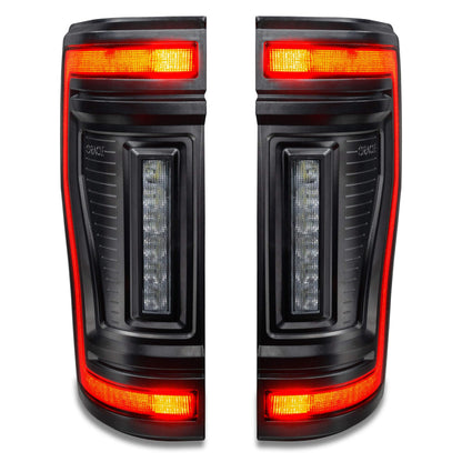 Oracle 5896-504-T Oracle Lighting - Black Series Flush Mount LED Tail Lights for 2017-2022 Ford F-250/350 Superduty - Tinted Lens