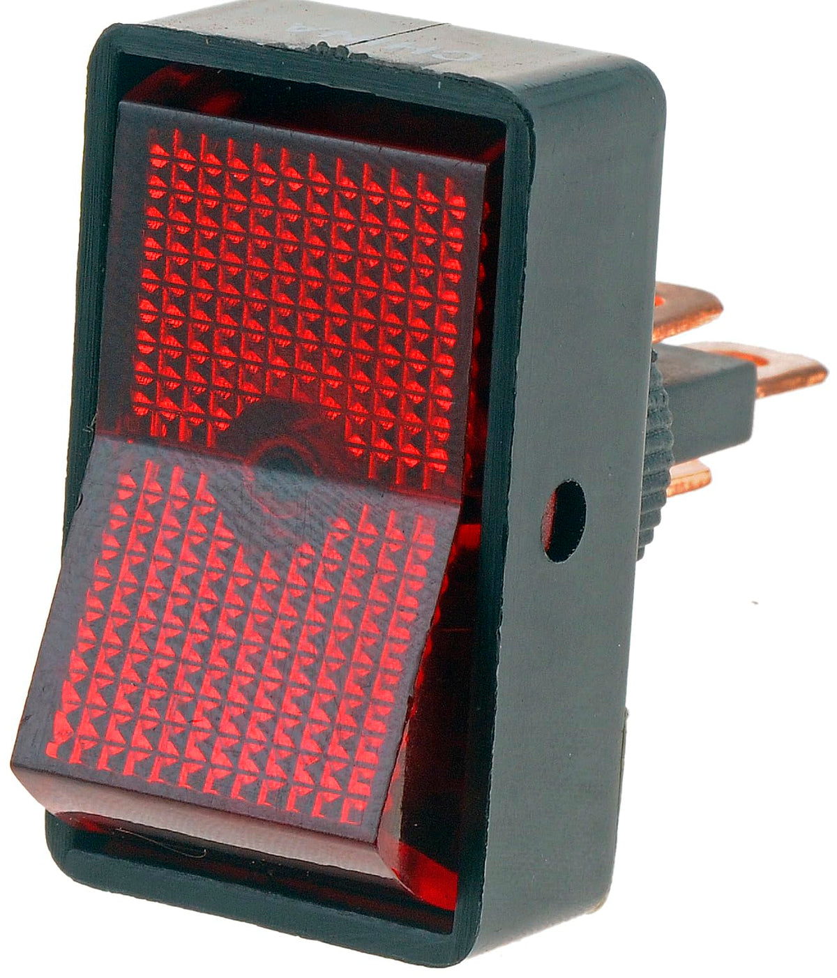 DORMAN 85945 Dorman 85945 Rocker Switch - Red Glow Rectangular Style - Jumbo Universal Fit