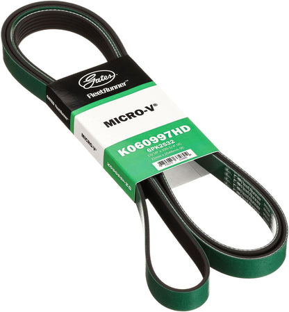 Gates K060997HD FleetRunner Micro-V Serpentine Drive Belt