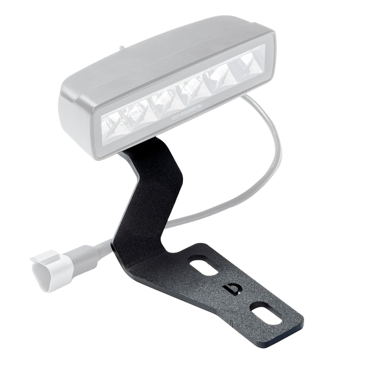 GO RHINO 732360T Go Rhino! Go Rhino - 732360T - Hood Mount Light Brackets - FITS 3X
