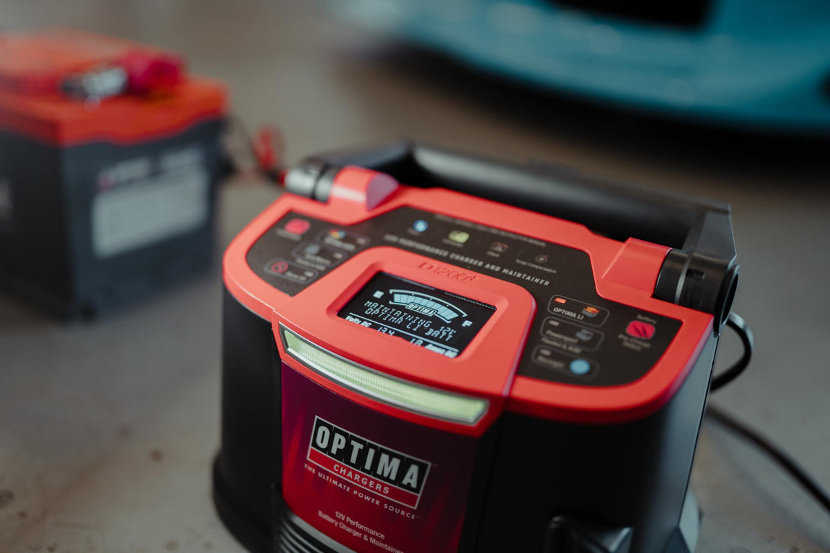 Optima D1200+ OPTIMA® D1200+ 12 Volt Performance Battery Charger and Maintainer