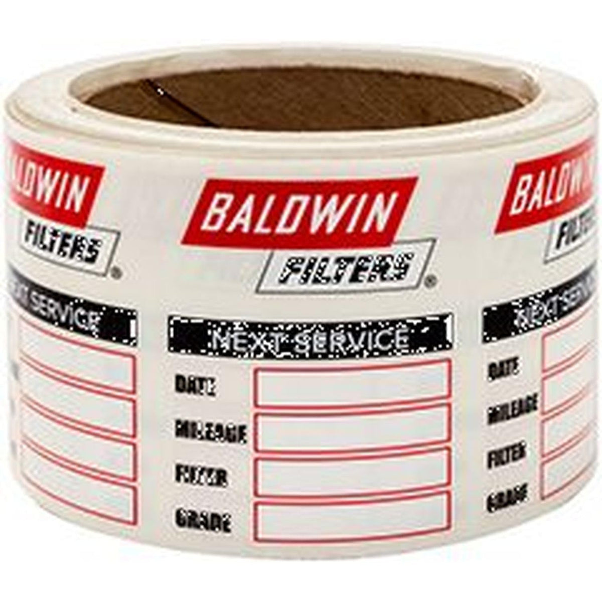 Baldwin Filters PKG50 Service Stickers 150/Pckg