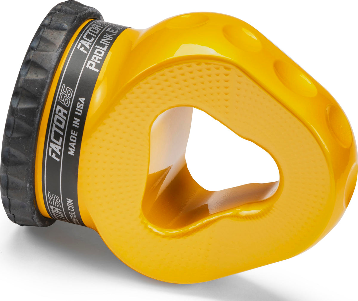 FACTOR 55 00310-03 Factor 55 Prolink E Titanium Double Shear Pin, Designed for Steel Cables and Synthetic Winch Ropes up to 3/8" Diameter - Yellow