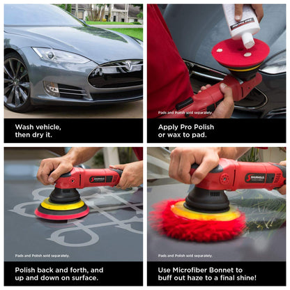 Shurhold 3500 Shurhold 3500 Dual Action Polisher Pro Buffing Tool for Boat, RV & Auto Detailing, Variable Speed, Ergonomic Grip