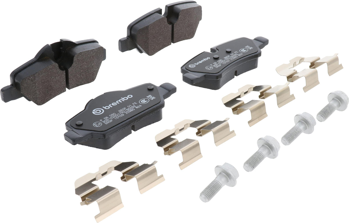 BREMBO P06090 Brembo P06090 Low-Met Rear Disc Brake Pad Set MINI OE# 34216871299