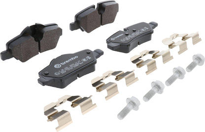 BREMBO P06090 Brembo P06090 Low-Met Rear Disc Brake Pad Set MINI OE# 34216871299