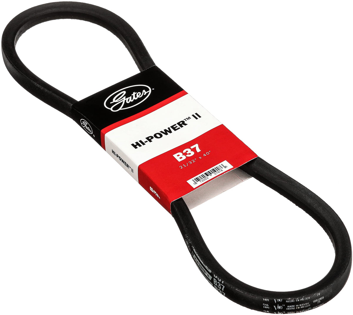 Gates B37 CLASSICAL SECTION WRAPPED V-BELT