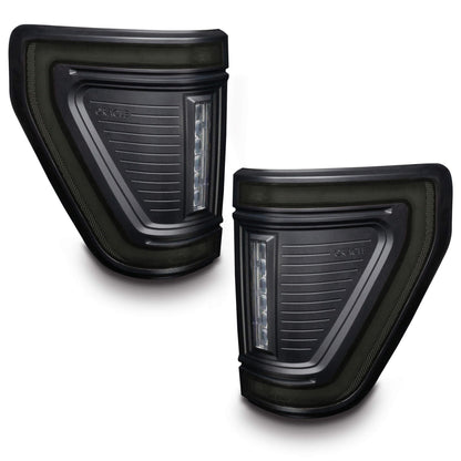 Oracle 5910-504, 5910-504-T ORACLE Lighting Flush Style LED Tail Lights for 2021-2024 Ford F-150 (Tinted)