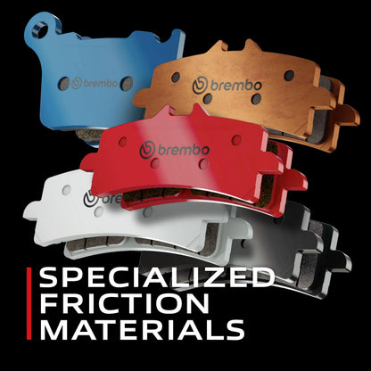 BREMBO 07YA3908 Brembo 07YA3908 Disc Brake Pad Set for Yamaha FJR1300 2003-2003, FJR1300A 2015-2016, FJR1300A 2018-2019