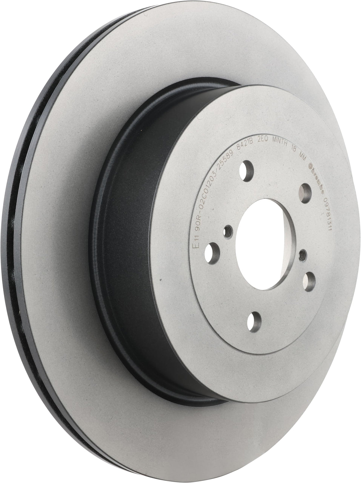 BREMBO 09781311C02 Brembo 09.7813.11 UV Coated Pillar Vented Rear Brake Rotor SUBARU OE# 26700FE000