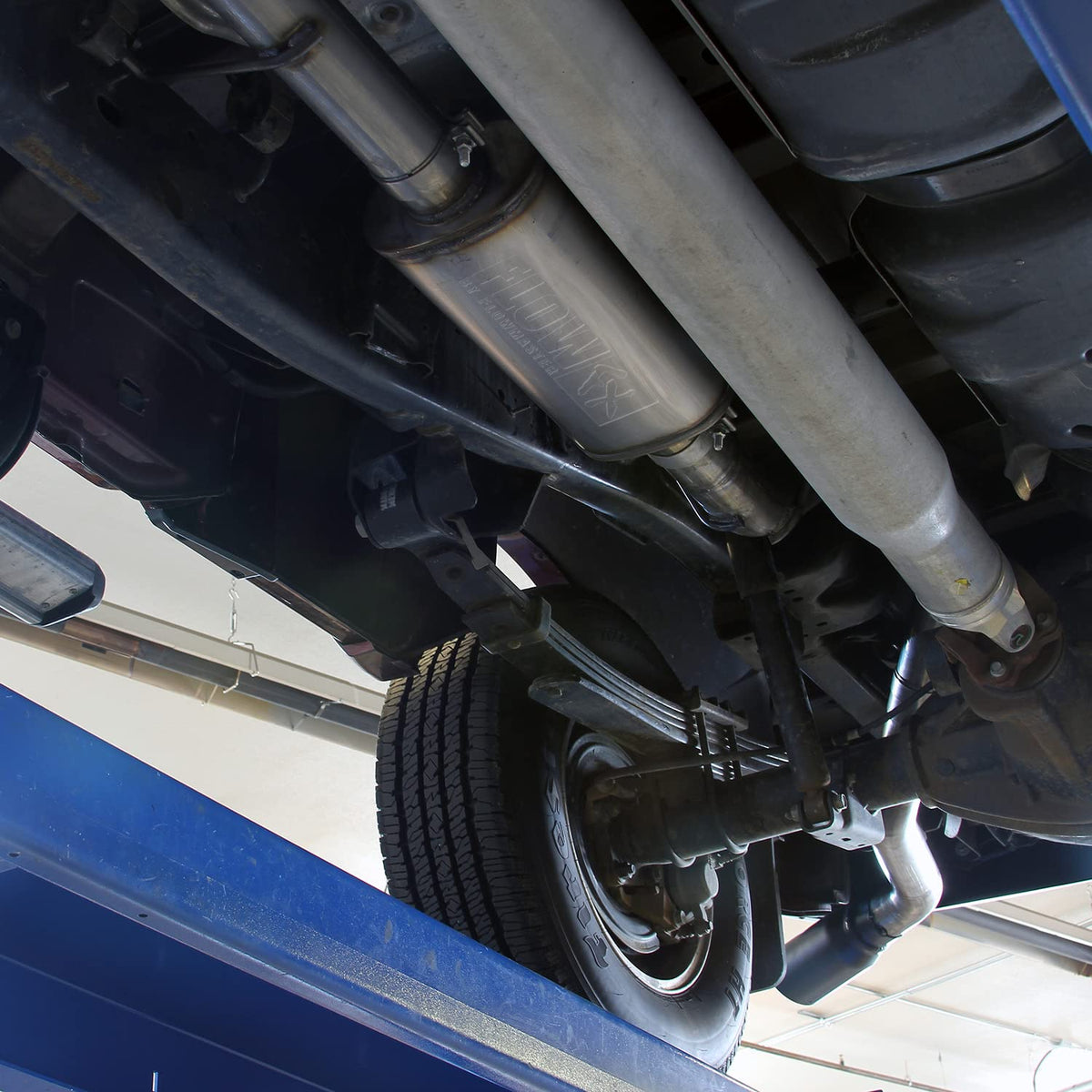 FLOWMASTER 717930 Flowmaster 717930 FlowFX Cat-Back Exhaust Kit Single Side Exit 3.5 Inch 409 Stainless Steel 5 Inch Black Ceramic Coated 304 Stainless Steel Tip Compatible with 2014-2024 RAM 2500 3500 6.4L 2/4WD