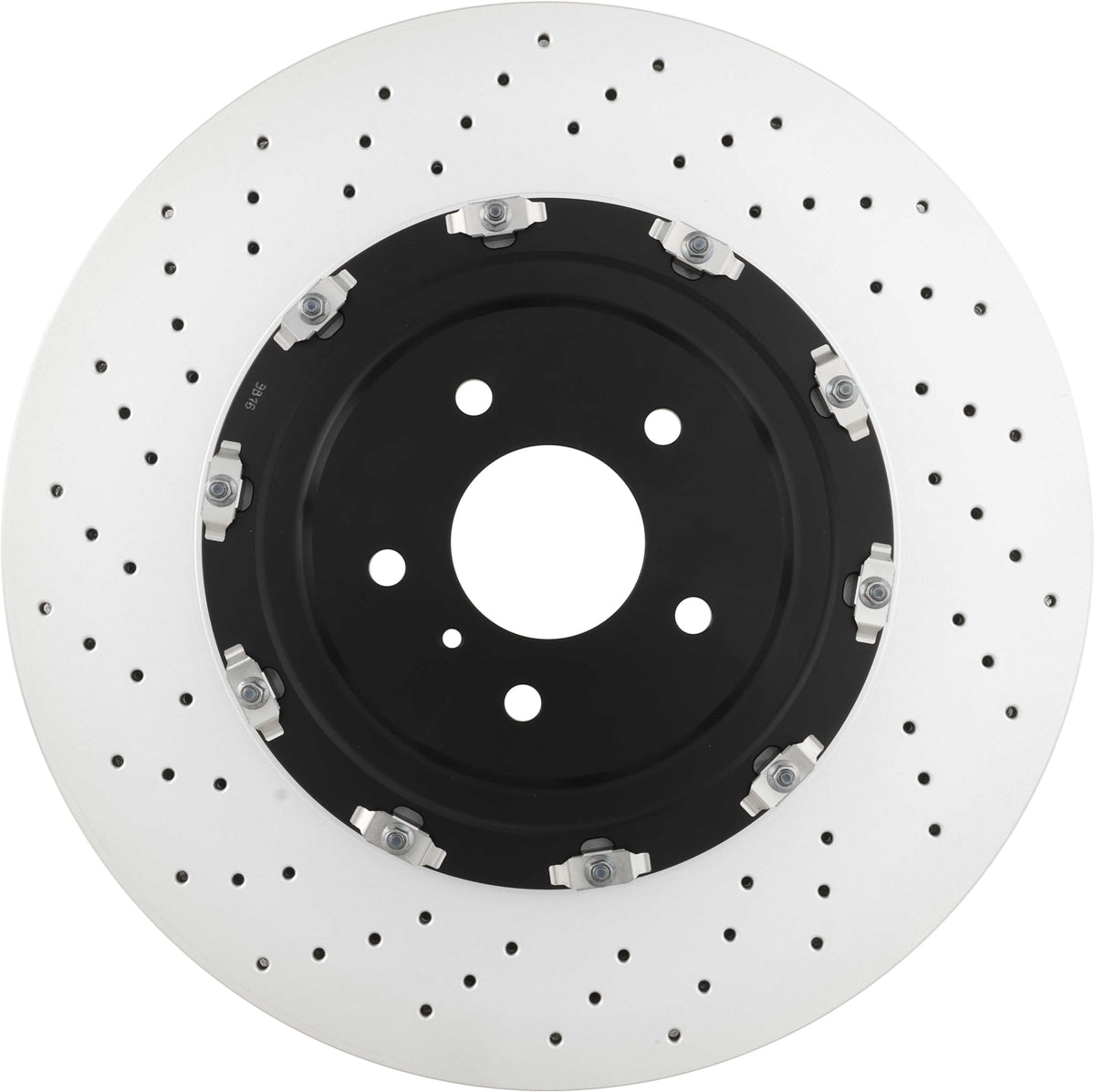 BREMBO 09B38613C02 Brembo 09.B386.13 Floating two piece UV Coated Pillar Vented drilled Front Brake Rotor NISSAN OE# 40206KB50A