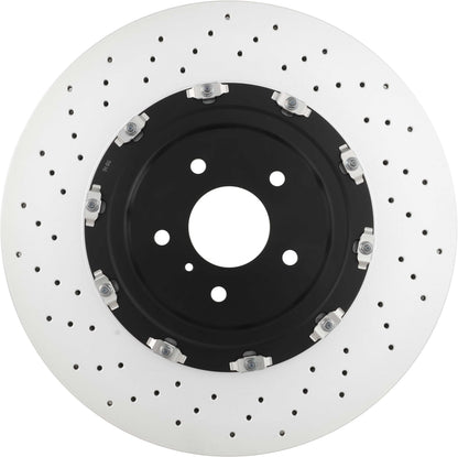 BREMBO 09B38613C02 Brembo 09.B386.13 Floating two piece UV Coated Pillar Vented drilled Front Brake Rotor NISSAN OE# 40206KB50A