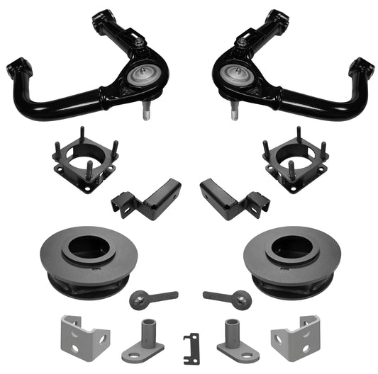 Superlift Suspension K1069 RealTruck SUPERLIFT SUSPENSION 3" Lift Kit for Toyota Tundra – Complete Lift Kit with Heavy Duty Front Upper Control Arms – K1069 – Fits 2022-2024 Toyota Tundra 4WD w/ 2-3.5" Lift Won't Fit Pro Models