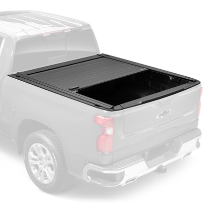 RealTruck 80482 RealTruck Retrax RetraxPRO MX Retractable Truck Bed Tonneau Cover – 80482 – Fits 2019 - 2025 Chevy/GMC Silverado/Sierra, w/ MultiPro/Flex tailgate (w/o factory side storage boxes) 6' 7" Bed (79.4")