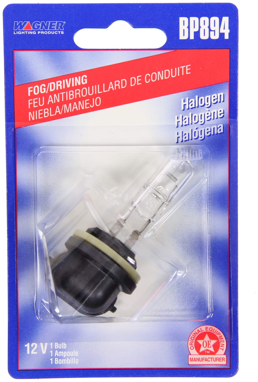 WAGNER BP894 Wagner Lighting BP894 Standard Multi-Purpose Light Bulb Card of 1