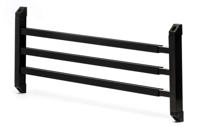 CAMCO 43976 Camco 43976 RV Screen Door Push Bar, Black - Adds Strength and Stability to Your Screen Door - Prevents Torn Screens