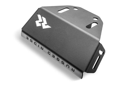 RUGGED RIDGE 18013.01 Rugged Ridge Hitch Skid Plate | Black, Steel | 18013.01 | Fits 2007-2026 Jeep Wrangler JK/JL; 2020-2026 Jeep Gladiator JT w/ 2" Receiver Hitch