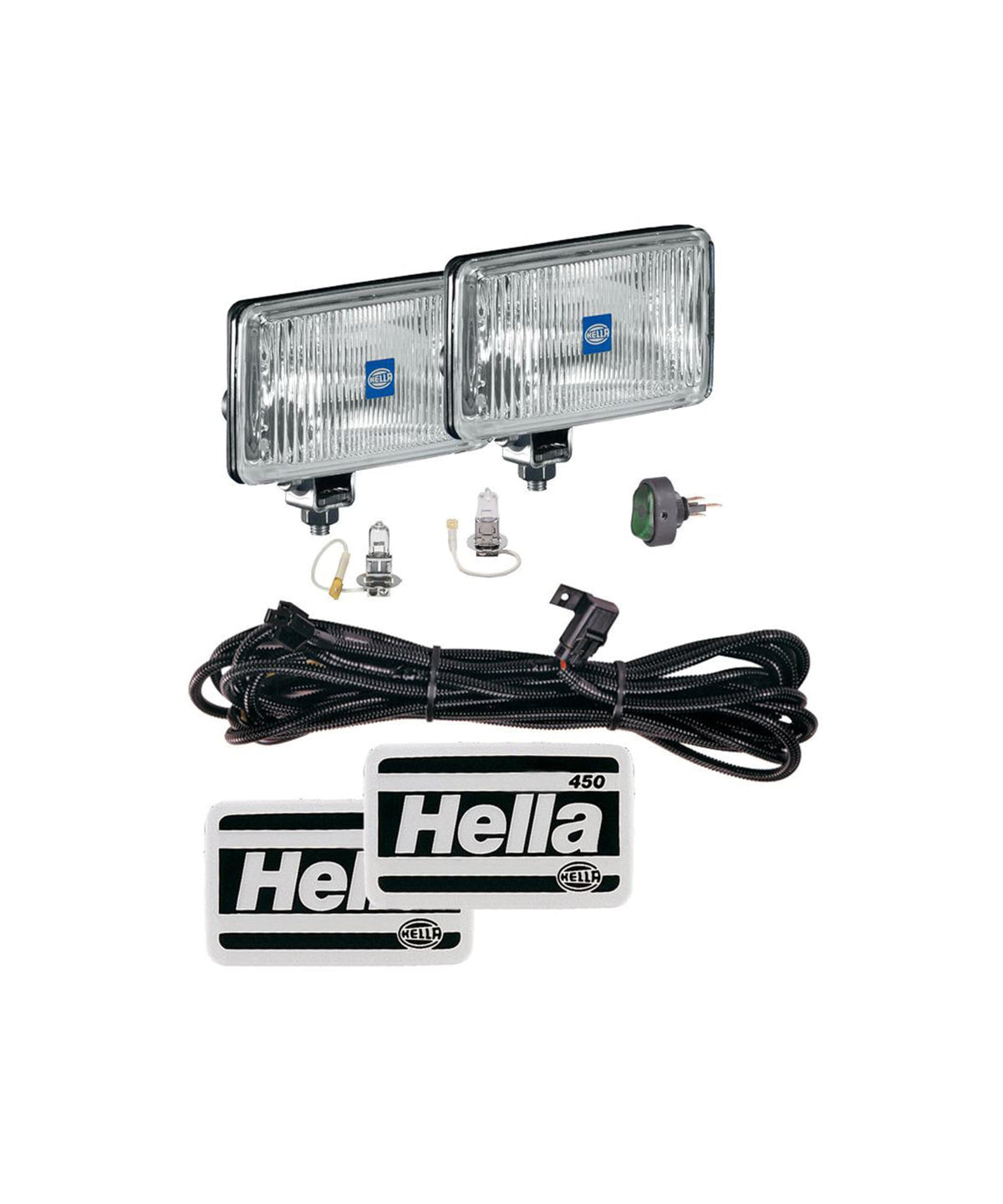 Hella 005860691 450 Driving Light KIt H3 12V ECE/SAE