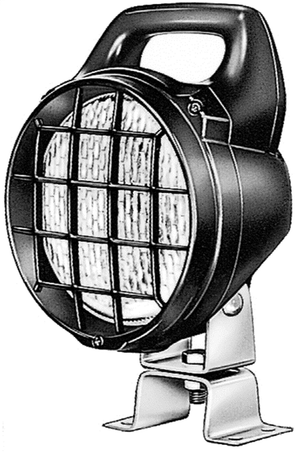 Hella H15470001 Worklight Matador 12V H3 W/GRL&Swch