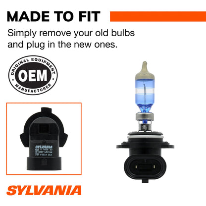SYLVANIA 35616 SYLVANIA 9006 SilverStar Ultra Halogen Headlight Bulb, 2 Bulbs