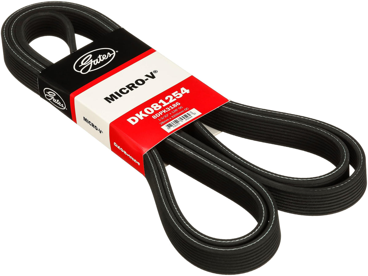 Gates DK081254 DUAL-SIDED V-RIBBED BELT