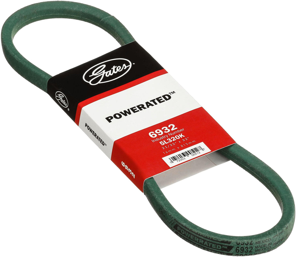 Gates 6932 FHP MEDIUM HORSE-POWER V-BELT