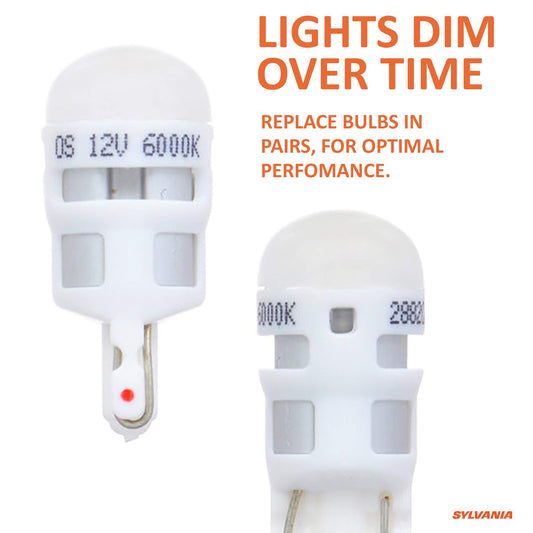 SYLVANIA DE3175LED.BP SYLVANIA - DE3175 31mm ZEVO LED Festoon White Bulb - Bright LED Bulb, Ideal for Interior Lighting - Map, Dome, Trunk, Cargo and License Plate (Contains 1 Bulb)