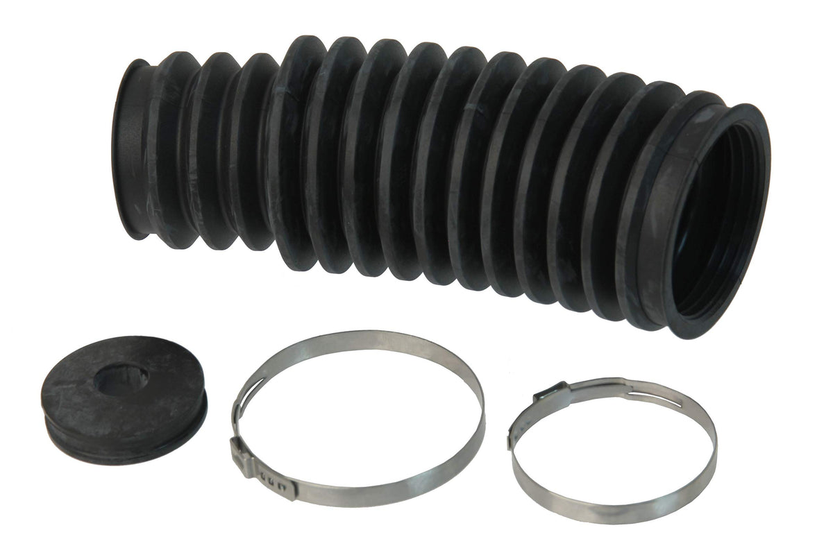 URO PARTS 32131096910 URO Parts 32131096910 Steering Rack Boot Kit, Includes: (1) Rack Bellow (2) Clamps (1) Bushing