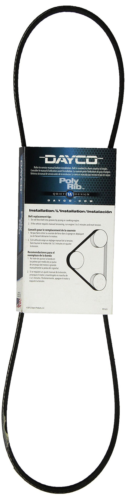 Dayco 5030390 INFINITI/NISSAN/TOY 1.6/2.4/3.0L