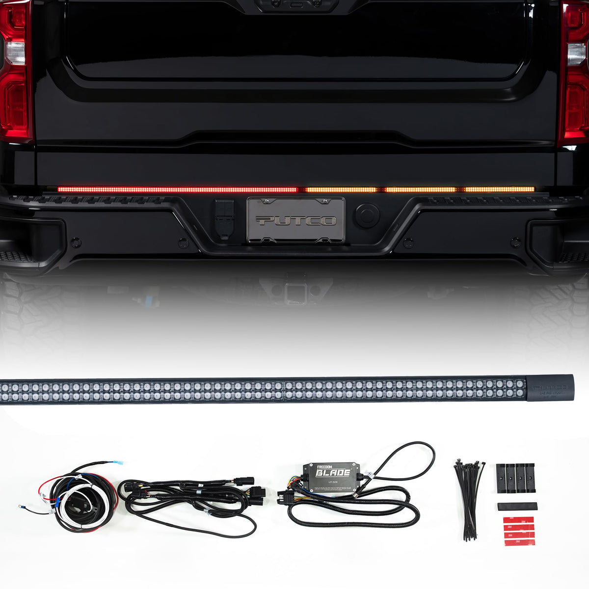 PUTCO 760048-07 Putco Freedom Blade Tailgate Light Bar with Plug-N-Play Connector - Fits Ford Ranger Equipped with Factory LED Taillamps 2019-2023