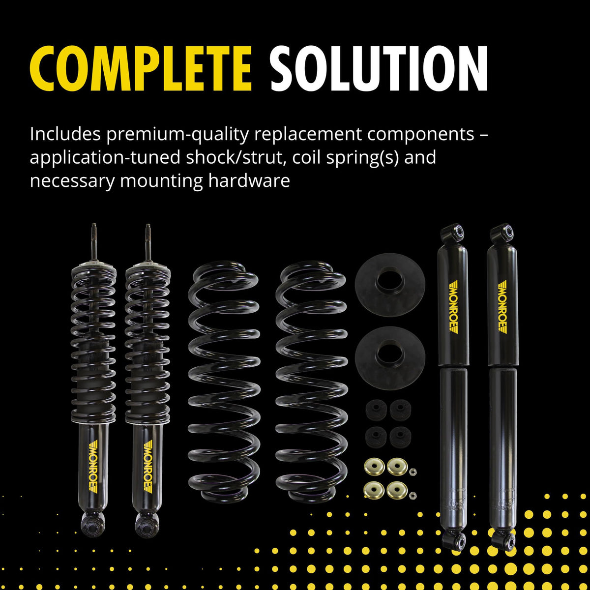 MONROE 90028C1 Monroe 90028C1 Air Spring to Coil Spring Conversion Kit for Ram 1500