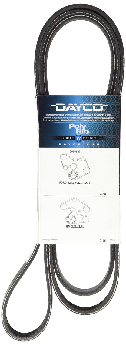 Dayco 5060827 CADILLAC/FORD/LEXUS/MAZDA/MERC 2.0