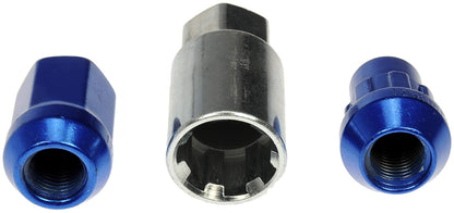 Dorman 713-475D BLUE ACORN WHEEL NUT LOCK SET