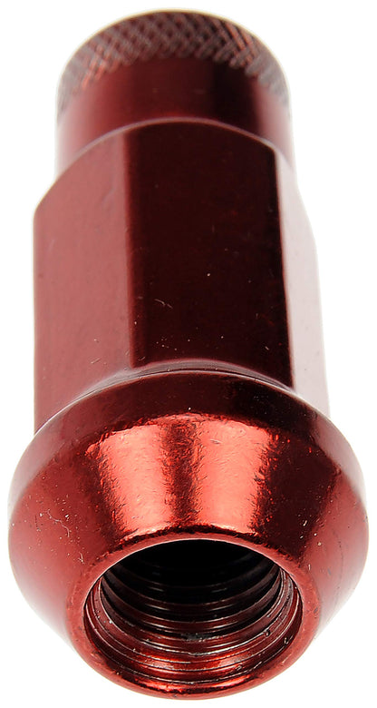 Dorman 713-385E RED OPEN END KNURLED WHEEL NUTS