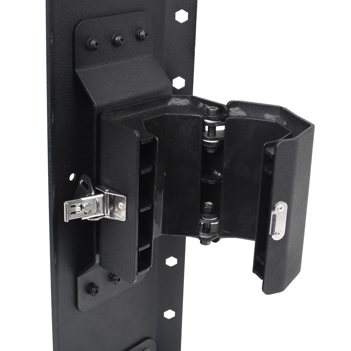 GO RHINO 5950070T Go Rhino Hydraulic Jack Mount | Mild Steel, Textured Black | 5950070T | Fits El Gato EG1 Hydraulic Jack
