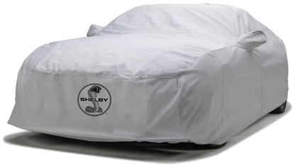 COVERCRAFT C18188FO120AC Custom 5-Layer All-Climate Shelby Snake Logo Car Cover – Softback, UV & Dust Protection, Weatherproof, OEM Fit for Luxury & Performance Vehicles