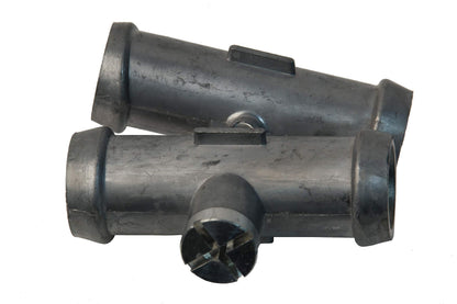 URO Parts 17127515494PRM Cooling Hose Connector, Aluminum