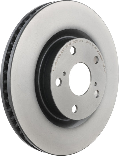 BREMBO 09D45111C02 Brembo 09.D451.11 UV Coated vented Front Brake Rotor TOYOTA/TOYOTA (GAC) OE# 4351206150