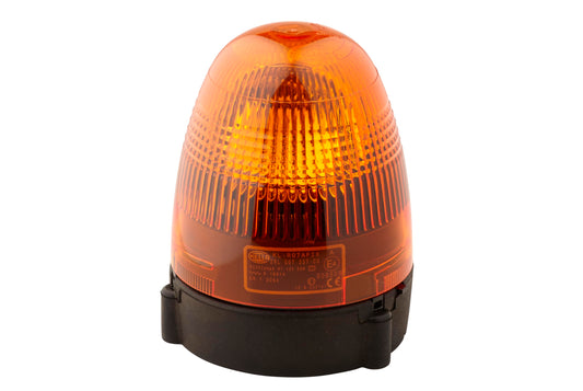 HELLA 007337001 HELLA 007337001 KL Rotafix Fixed Mount Beacon Warning Light, Rotating Patterns, 12V, Amber