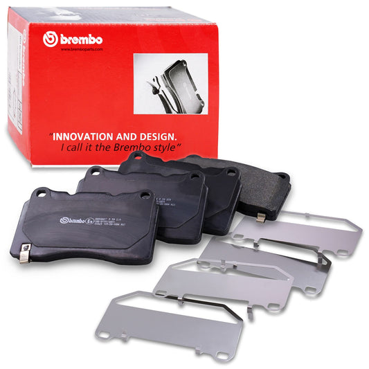 BREMBO P59079 Brembo P59079 Low-Met Alloy Steel Front Disc Brake Pad Set CADILLAC/HYUNDAI/OPEL/TESLA/VAUXHALL OE# 23271117,13411116