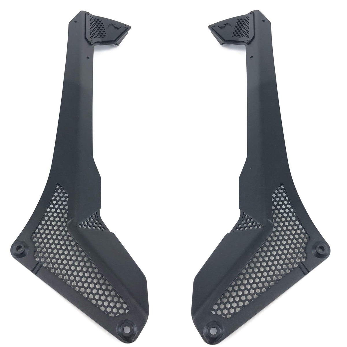 GO RHINO 730500T Go Rhino - 730500T - Go Rhino! 730500T Windshield Lightmount for Compatible with/Replacement for Jeep JL & JT Gladiator, Textured Black